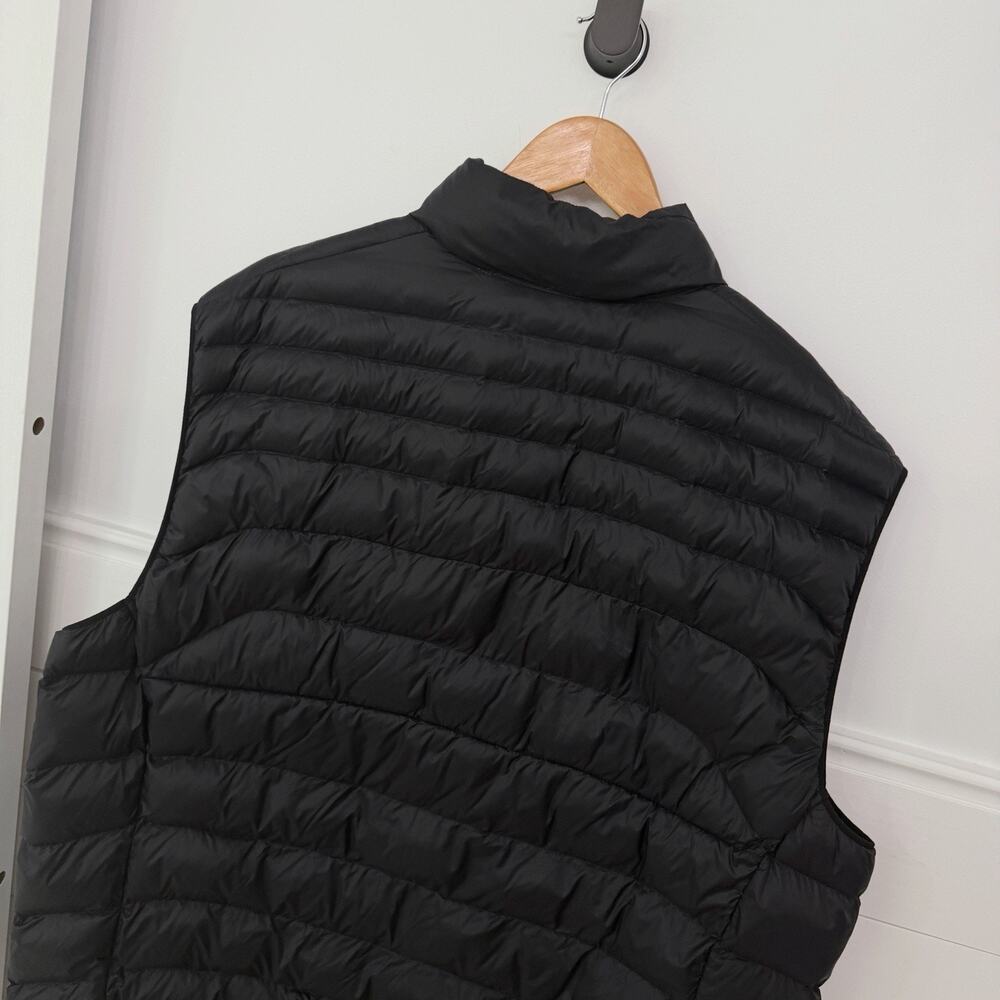 Men’s Polo Ralph Lauren Black Packable Puffer Vest Big And Tall Size 2XLT - Picture 8 of 9